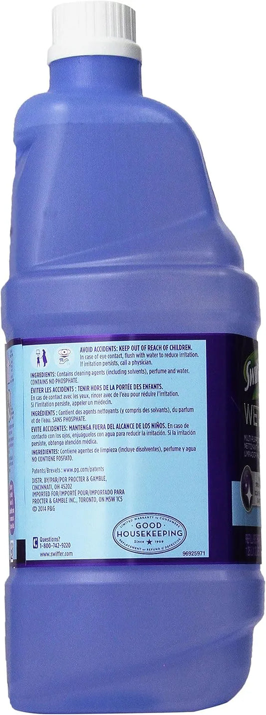Swiffer Wetjet Multi-Purpose-Open Window Fresh Scent Cleaner (42.2 oz) 3 Refills