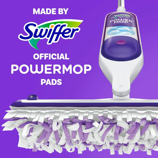 Swiffer PowerMop Multi-Surface Mopping Pad Refills,Made by Swiffer,for Floor Cleaning,11 Count (Pack of 2)